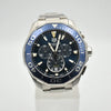 Pre-owned Tag Heuer Aquaracer Gents Chrono Stainless Steel