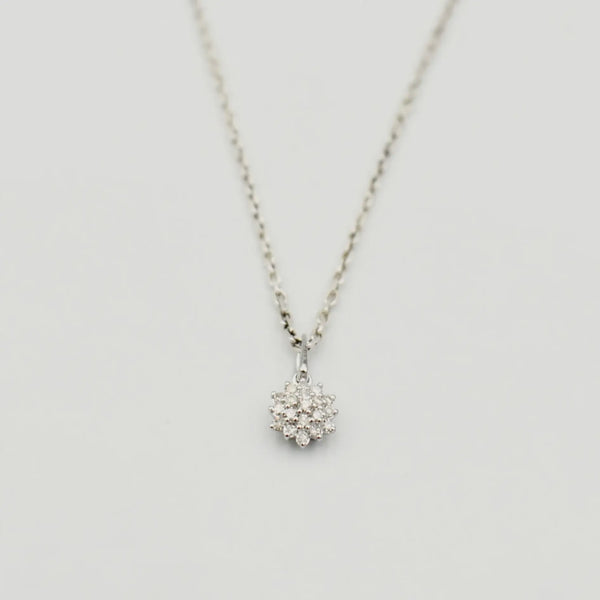 9ct Gold Diamond Pendant 0.12ct - DP12