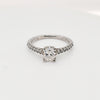 4 Claw 1ct Oval Moissanite Ring
