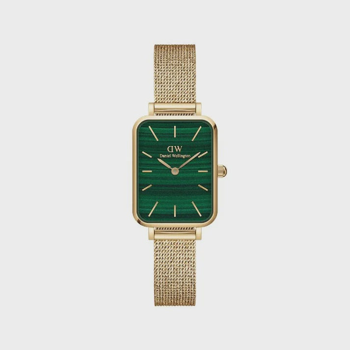 Daniel Wellington Quadro Pressed Evergold Watch 20x26mm