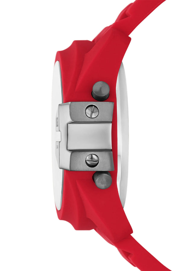 Diesel Master Chief Digital Quartz Red Silicone Watch (DZ2159)