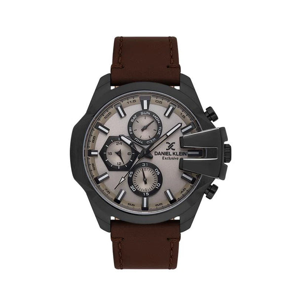 Daniel Klein Beige Dial Multifunction Watch DK113849-4