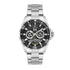 Daniel Klein Skeleton DK.1.13754-2 automatic watch with black skeletonised dial, 42mm stainless steel case, unidirectional rotating bezel, and three-link bracelet