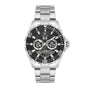 Daniel Klein Skeleton DK.1.13754-2 automatic watch with black skeletonised dial, 42mm stainless steel case, unidirectional rotating bezel, and three-link bracelet