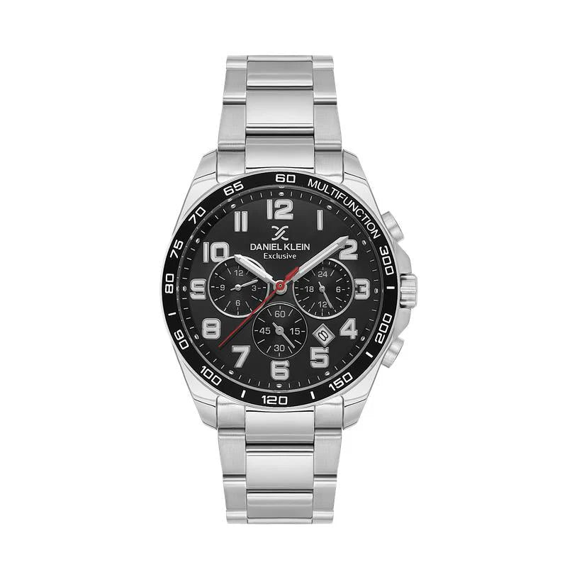 Daniel Klein Exclusive Black Dial Multifunction Watch