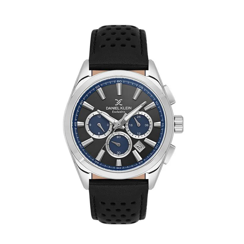 Daniel   Klein   Mens   Leather   Strap   Watch