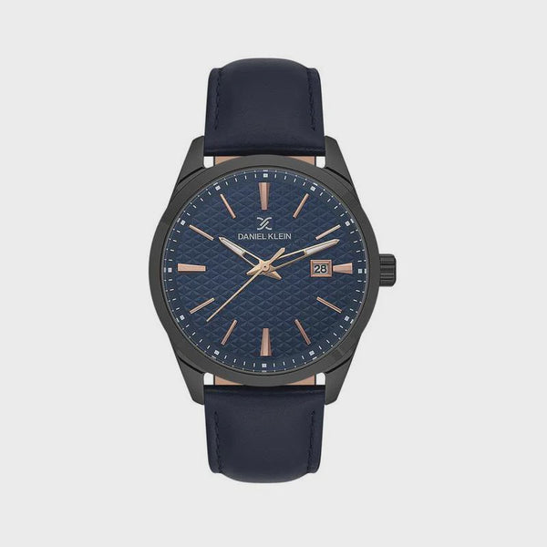 Daniel Klein Gents Blue Dial 3 Hands Watch DK113807-3