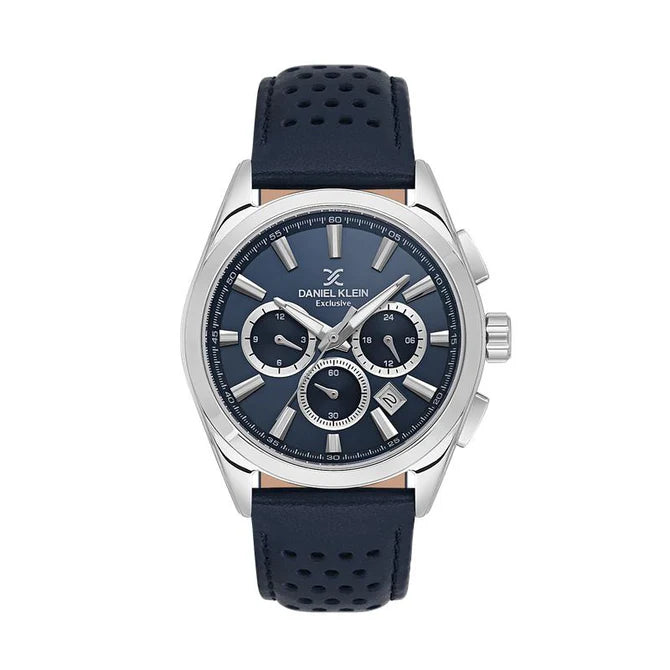 Daniel Klein Gents Blue Dial Multifunction Watch
