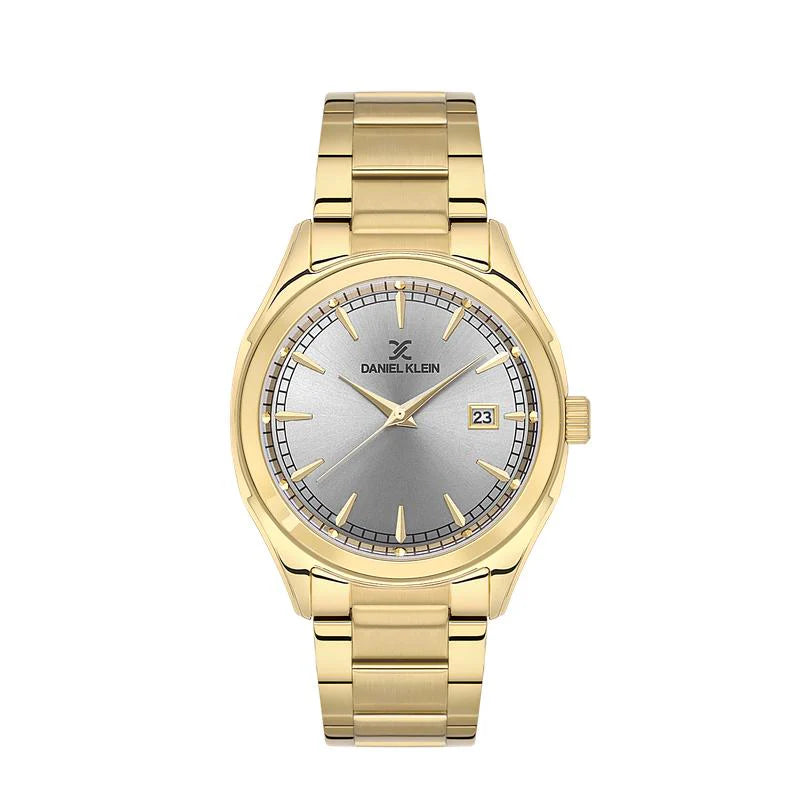 Daniel Klein Grey Dial Gold Watch DK539 Cassim Co daniel-klein-grey-dial-gold-watch-dk539-cassim-co