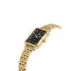 Daniel Klein Premium Quartz Black Dial Gold-Tone Stainless Steel Ladies Watch (DK113775-2) - Cassim & Co South Africa