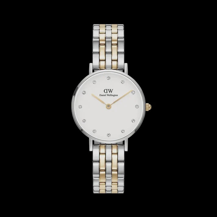 Daniel Wellington Petite Lumine 5-link two-tone Watch 28mm