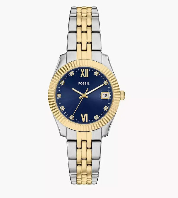 Fossil Scarlette 2-Tone Steel