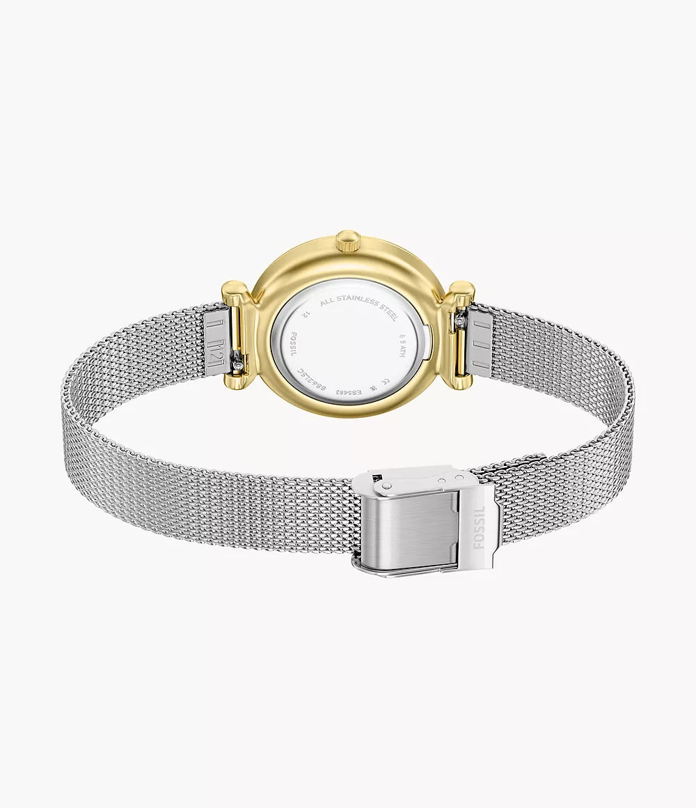 Fossil Carlie Mini Steel Rose ES5463