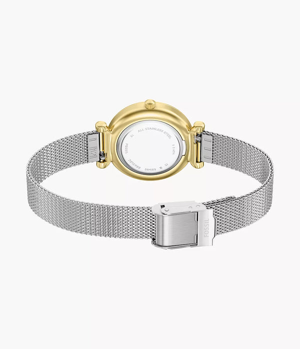Fossil Carlie Mini Steel Rose ES5463