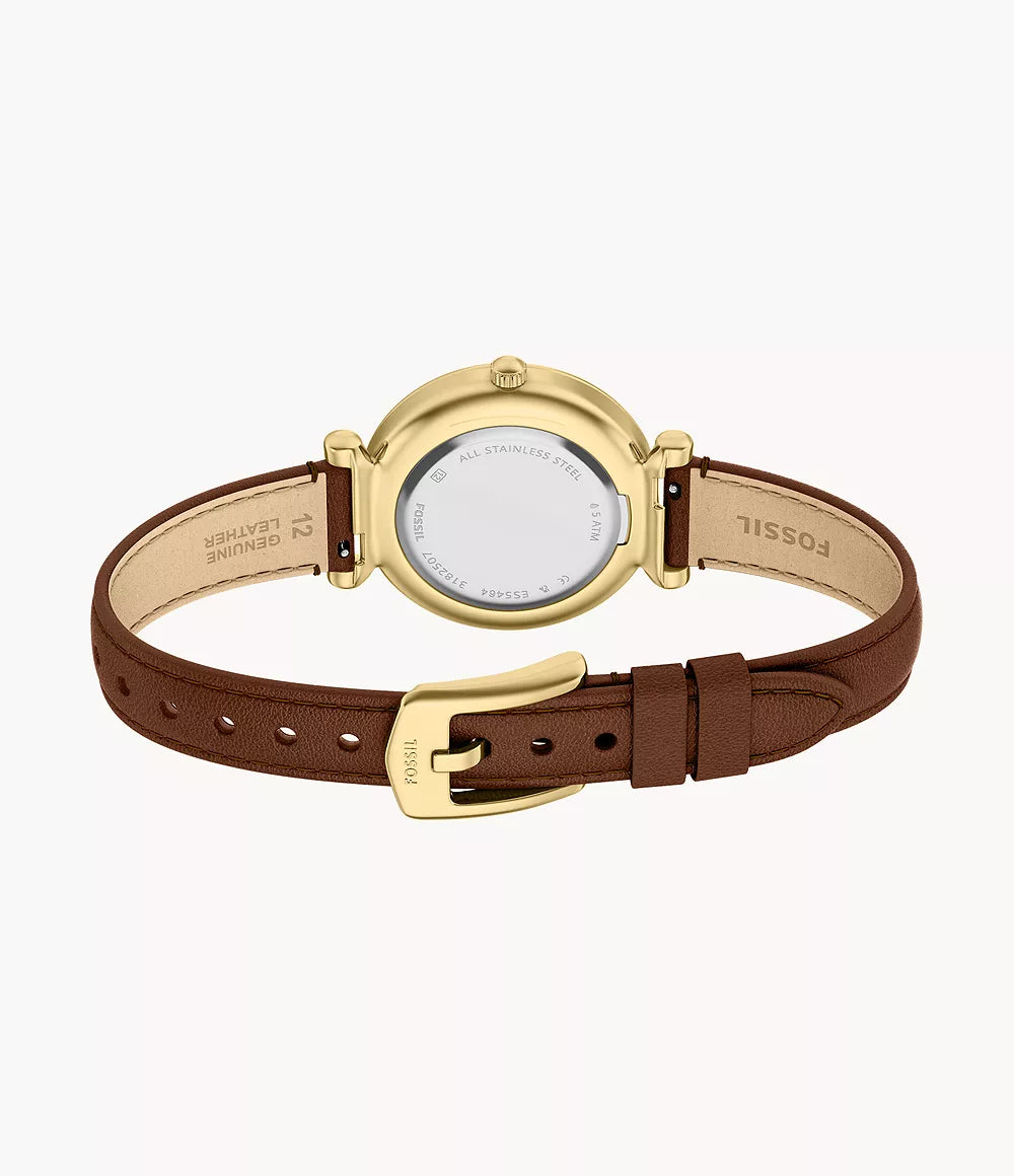 Fossil Carlie Brown Leather ES5464