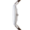 Fossil The Minimalist Quartz Cream Dial Brown Leather Watch (FS5439)