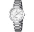 Festina Mademoiselle F16936/A ladies quartz watch with silver dial diamond markers and stainless steel bracelet
