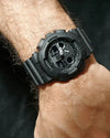 Casio G-Shock GA-100-1A1DR Quartz Ana-Digi Chronograph Black Resin Watch