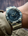 Casio G-Shock GA-2100CM-5A Analog-Digital Camouflage Bio-Resin Watch (GA-2100CM-5ADR)