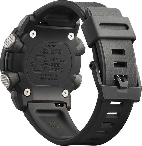 Casio G-Shock GA-2000S-1A Carbon Core Guard Analog-Digital Quartz Black Watch