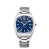 Rotary Avenger Sport GB05480/05 quartz watch with blue sunray dial and stainless steel bracelet on white background