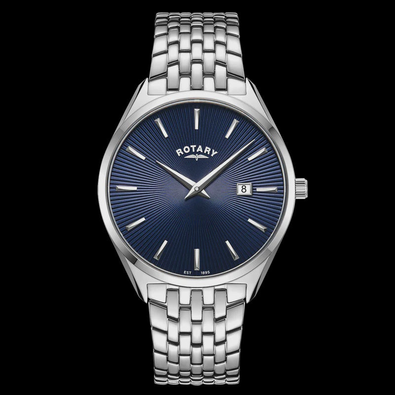 Rotary Men’s ultra slim steel watch – GB08010/05