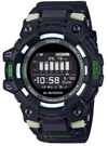Casio G-Shock G-Squad GBD-100LM-1DR Bluetooth Digital Sports Watch with Black Resin Case and Luminescent Camouflage Accents