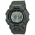 Casio G-SHOCK GD-010-3DR digital watch with round resin case, front view