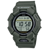 Casio G-Shock GD-010-3 military green digital watch with bio-based resin case and 10-year battery life