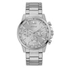 Guess Walker GW0900G6 silver dial multifunction chronograph watch with stainless steel bracelet and 44mm case