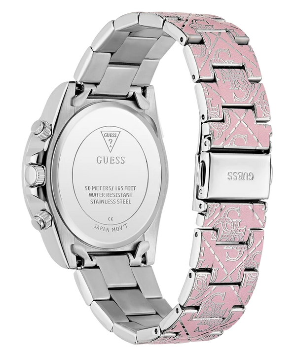 Guess GW0986L1 Pink Chronograph Multi-Function Quartz Watch (38mm)