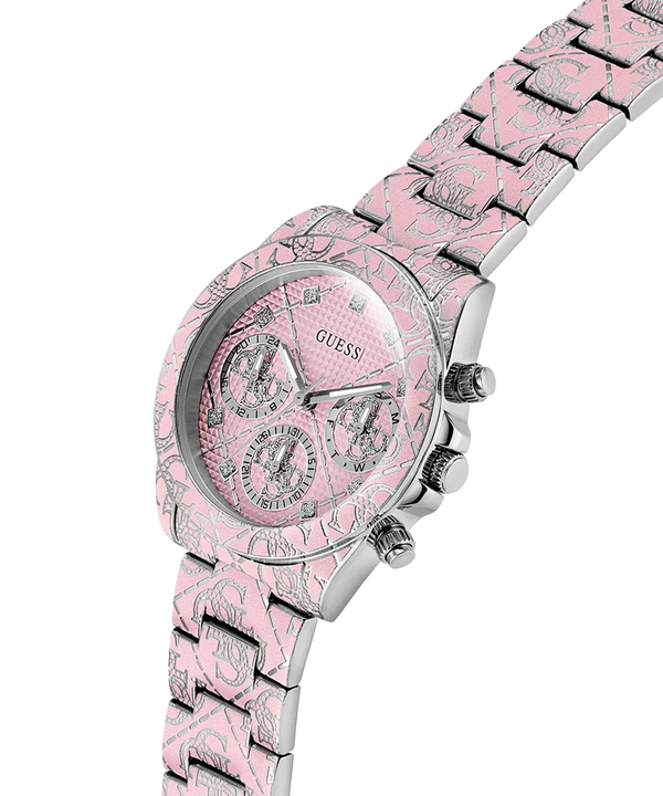 Guess GW0986L1 Pink Chronograph Multi-Function Quartz Watch (38mm)