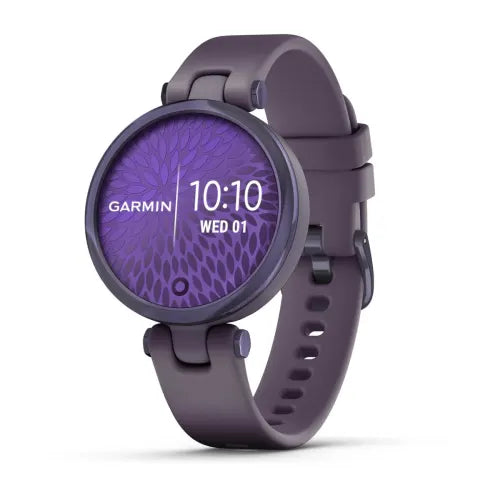 Garmin Lily® - Sport Edition Midnight Orchid Bezel with Deep Orchid Case and Silicone Band 010-02384-12