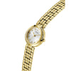 Guess Clara Quartz White Dial Gold-Tone Stainless Steel Ladies Watch (GW0930L2)