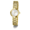 Guess Clara Quartz White Dial Gold-Tone Stainless Steel Ladies Watch (GW0930L2)