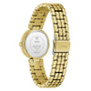 Guess Clara Quartz White Dial Gold-Tone Stainless Steel Ladies Watch (GW0930L2)