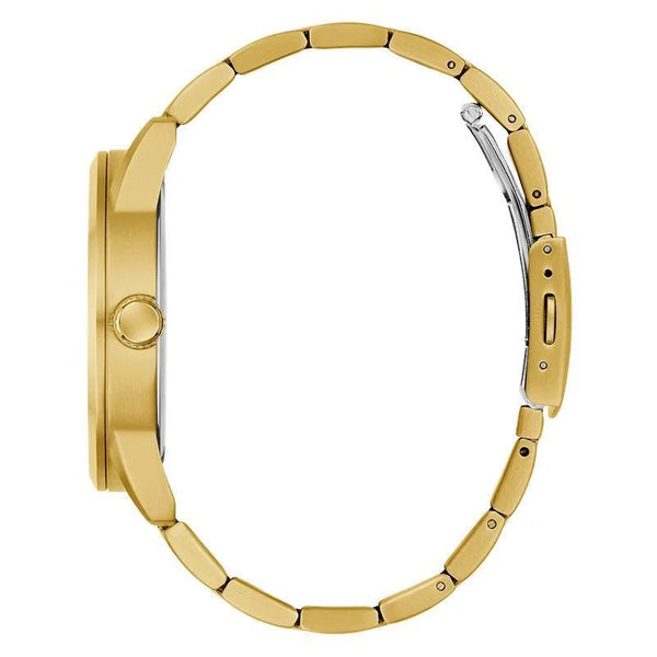 Guess Multi-Function Blue Dial Gold-Tone Stainless Steel Watch (GW0963G2)
