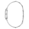 Guess Hartly Quartz Heart Dial Crystal-Set Stainless Steel Ladies Watch (GW0991L1)