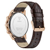 Guess Walker Quartz Chronograph Blue Dial Rose Gold-Tone Watch (GW0901G3)