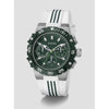 Guess Sport Multifunction Quartz Green Dial Silicone Strap Watch (GW1059G1)