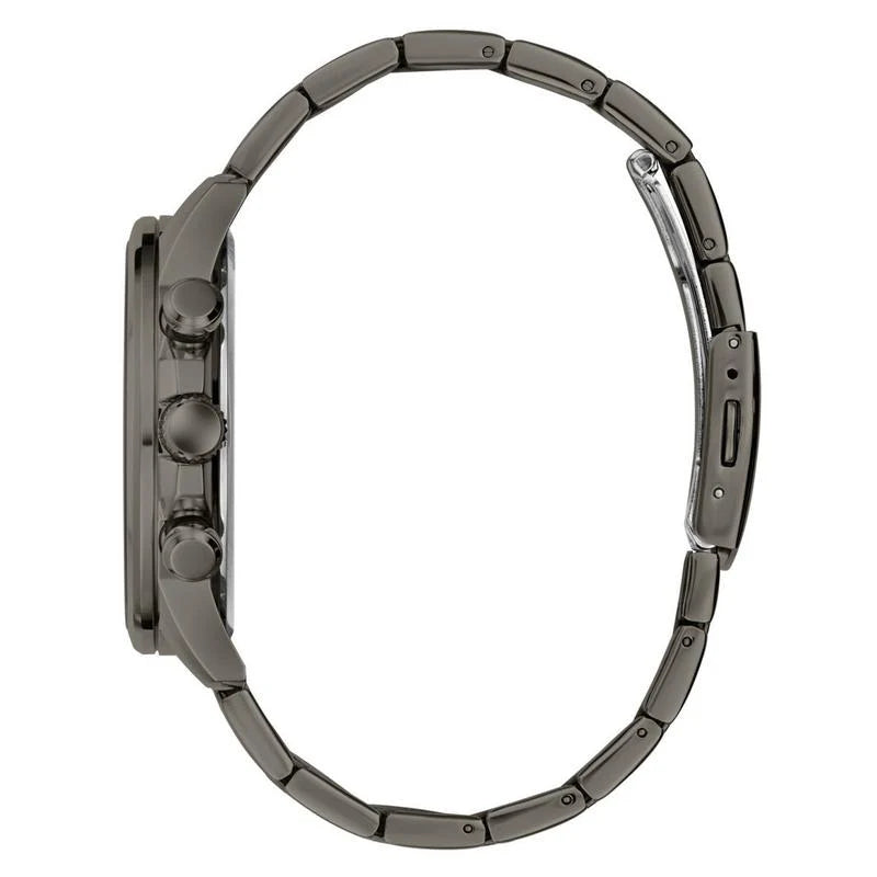 Guess Walker Chronograph Quartz Gunmetal Grey Dial Stainless Steel Watch (GW0900G7)