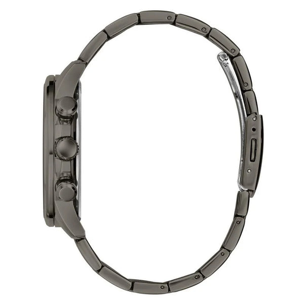 Guess Walker Chronograph Quartz Gunmetal Grey Dial Stainless Steel Watch (GW0900G7)