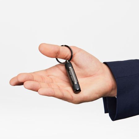 Hugo Boss Gear Ribs Black Keyring- HAK306A - Cassim & Co South Africa