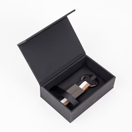 Hugo Boss Iconic Style Keyring- HAK385D