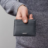 Hugo Boss Smooth Black Cardholder- HLC403A - Cassim & Co South Africa
