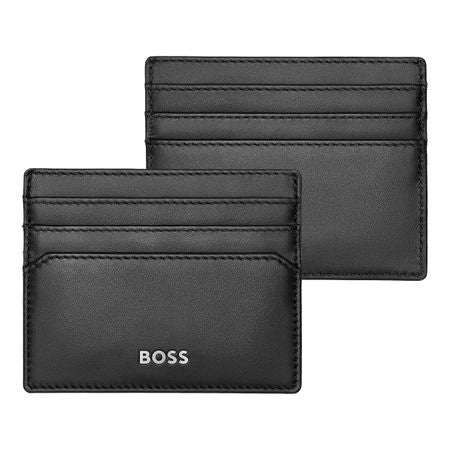 Hugo Boss Smooth Black Cardholder- HLC403A