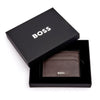 Hugo Boss Smooth Brown Cardholder-HLC403Y - Cassim & Co South Africa