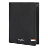 Hugo Boss Iconic Black Leather Flap Wallet- HLG421A - Cassim & Co South Africa