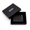 Hugo Boss Iconic Black Leather Flap Wallet- HLG421A - Cassim & Co South Africa