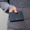 Hugo Boss Classic Grained Navy Leather Wallet- HLM416N - Cassim & Co South Africa